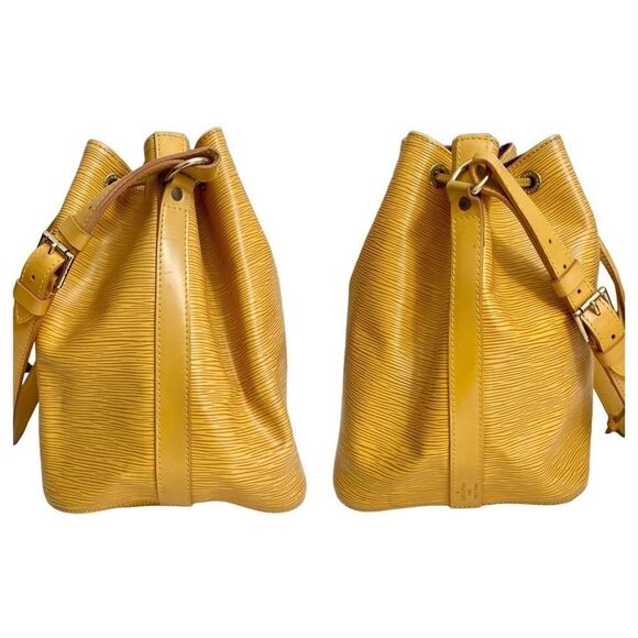 LOUIS VUITTON Epi Leather Petit Noe Bucket Bag 💼 - Picture 10 of 17